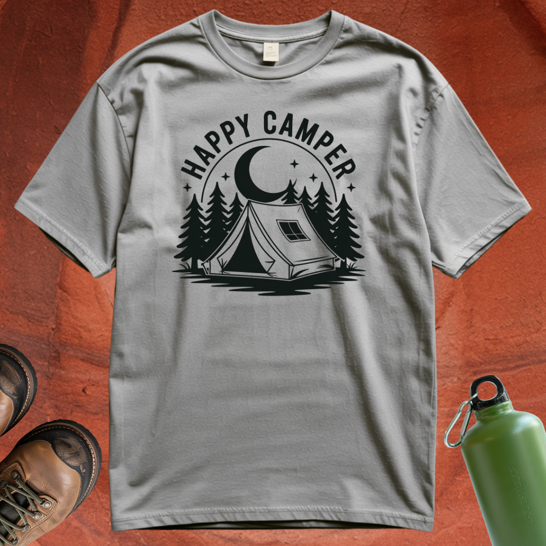 'Happy Camper' - T Shirt