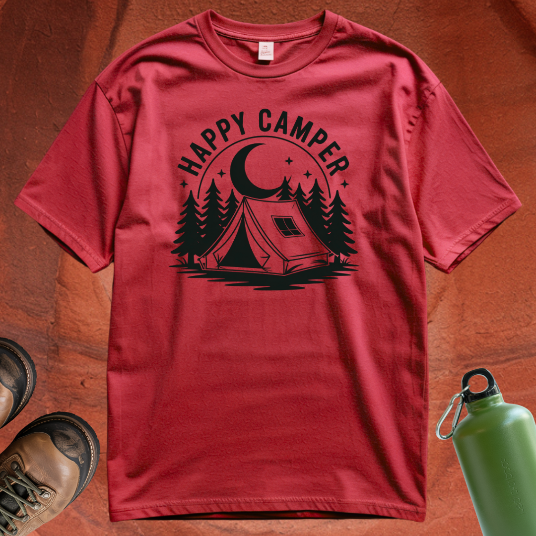 'Happy Camper' - T Shirt