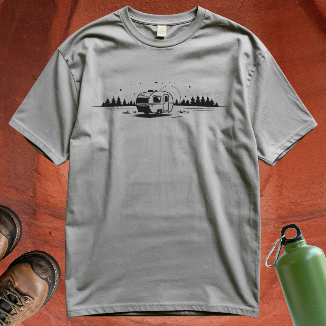 Camper Night Sky - T Shirt