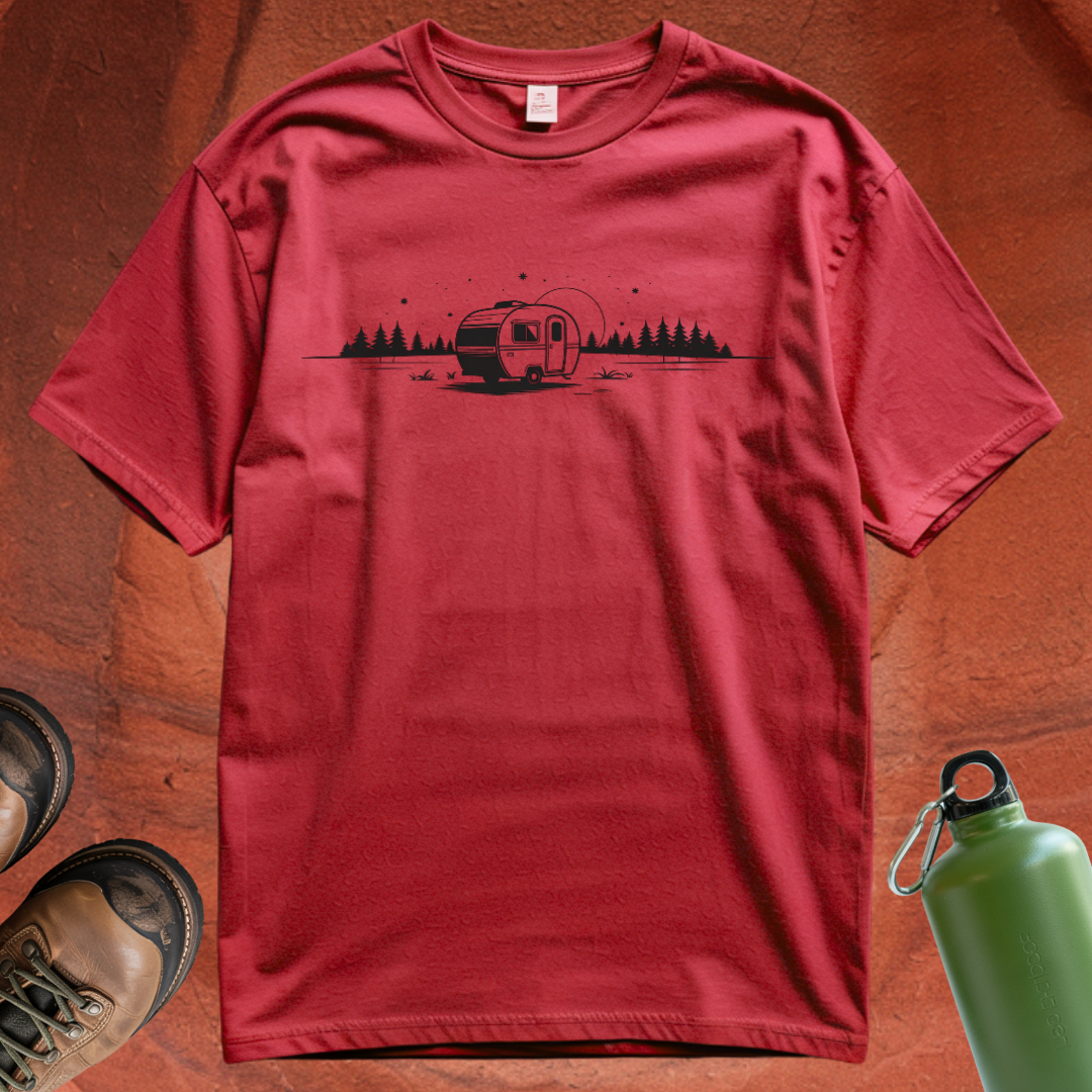 Camper Night Sky - T Shirt