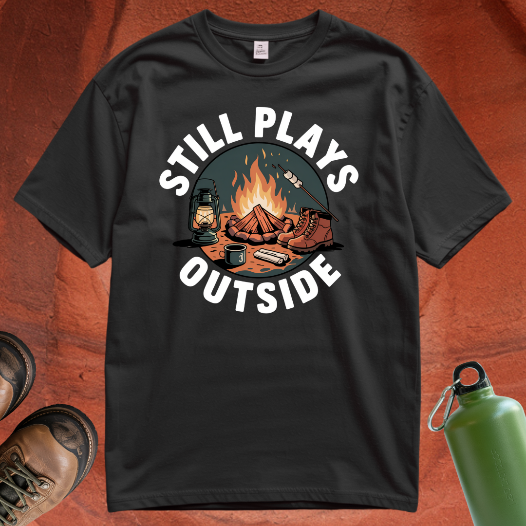 'Still Plays Outside' - T Shirt