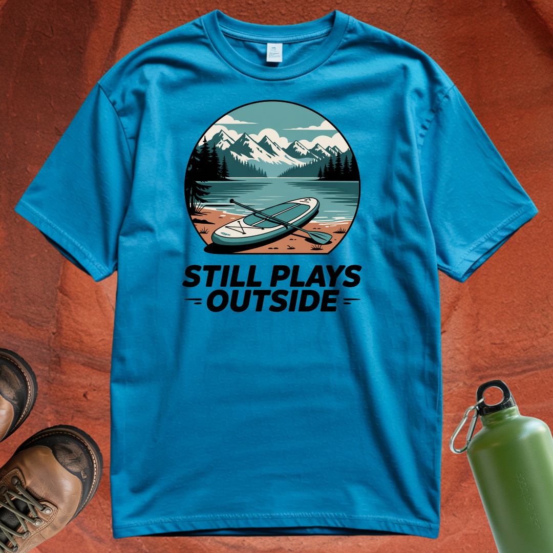 'Still Plays Outside' - T Shirt