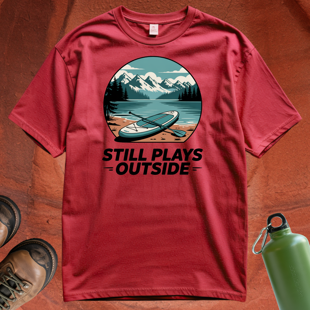 'Still Plays Outside' - T Shirt