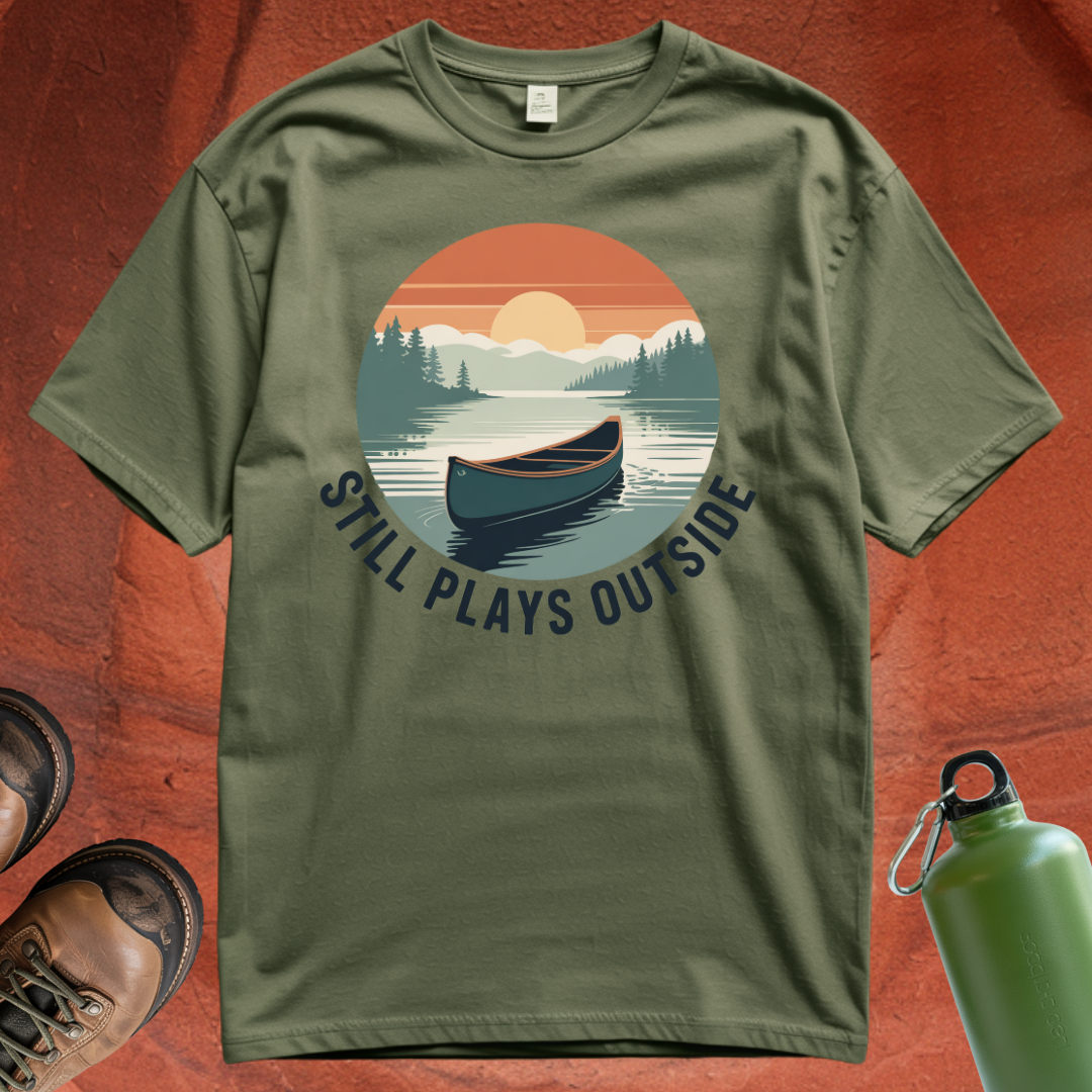 'Still Plays Outside' - T Shirt