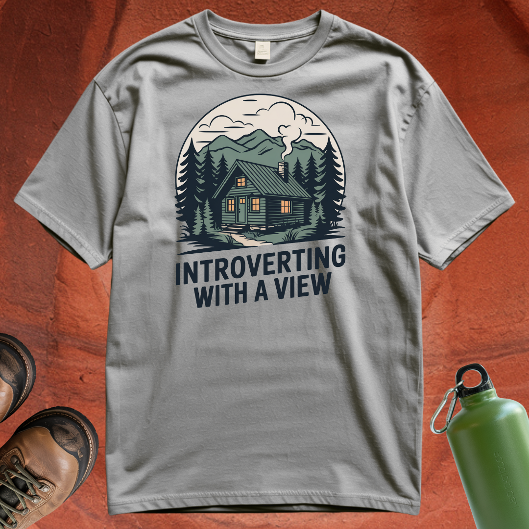 'Introverting with a View' - T Shirt
