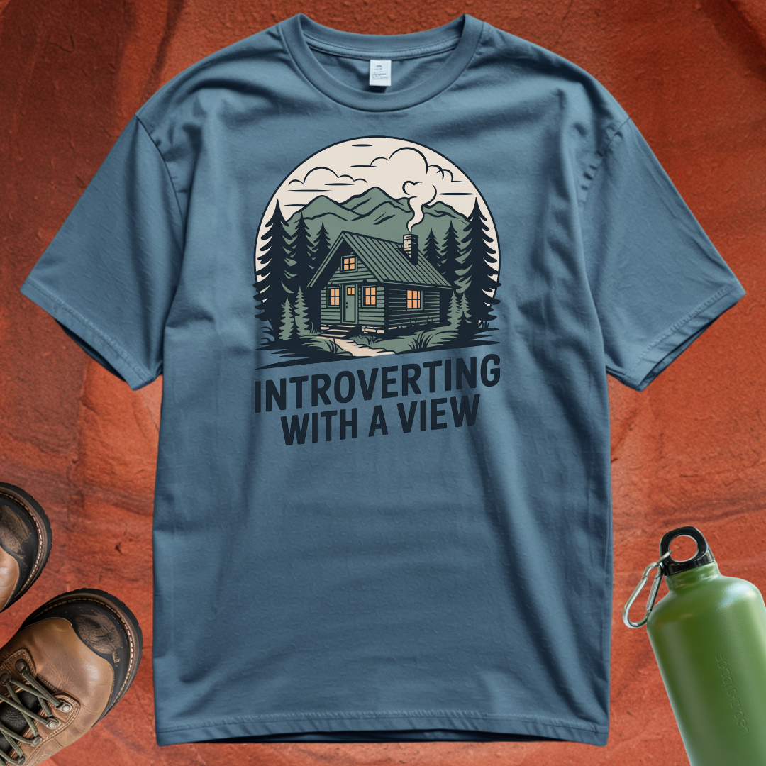 'Introverting with a View' - T Shirt