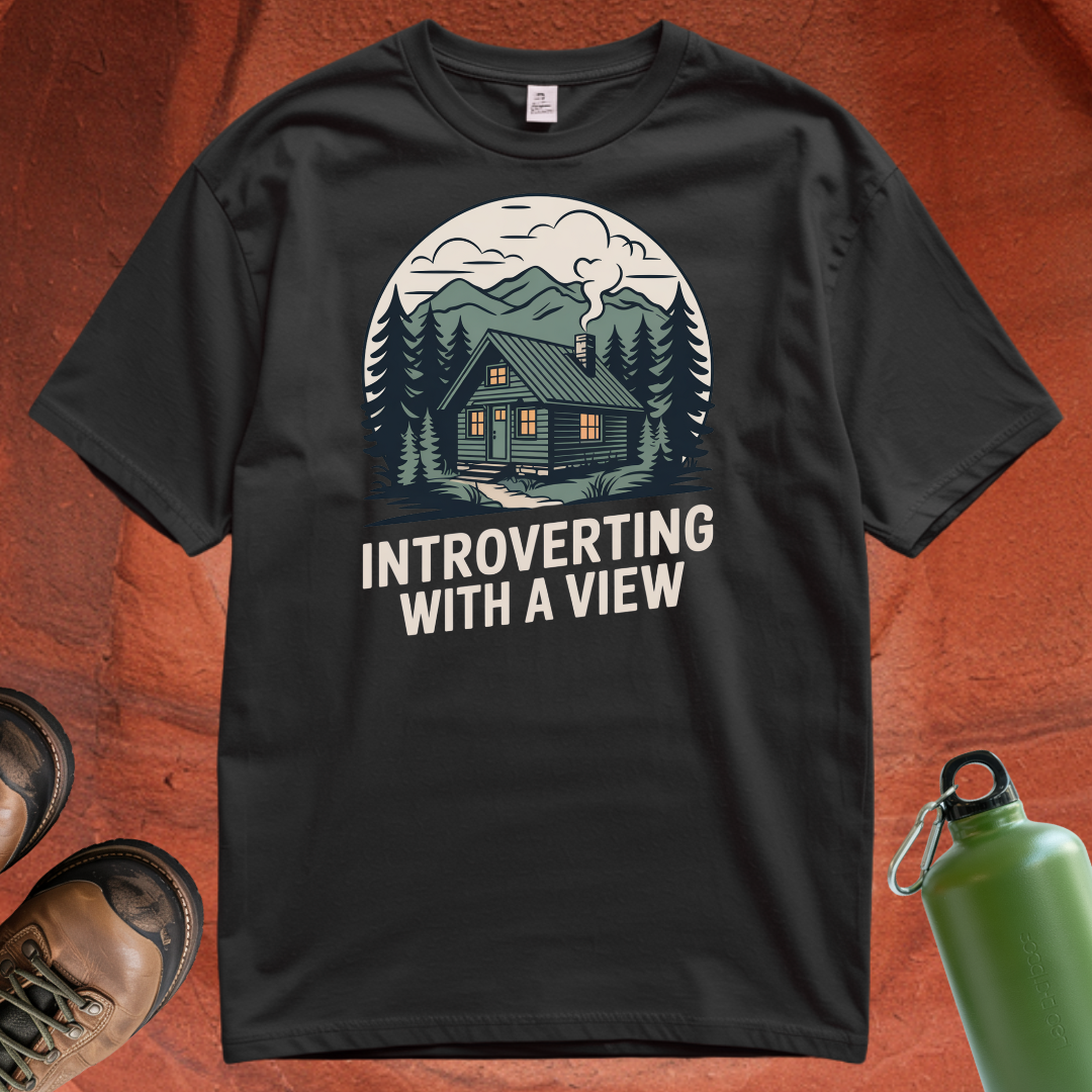 'Introverting with a View' - T Shirt