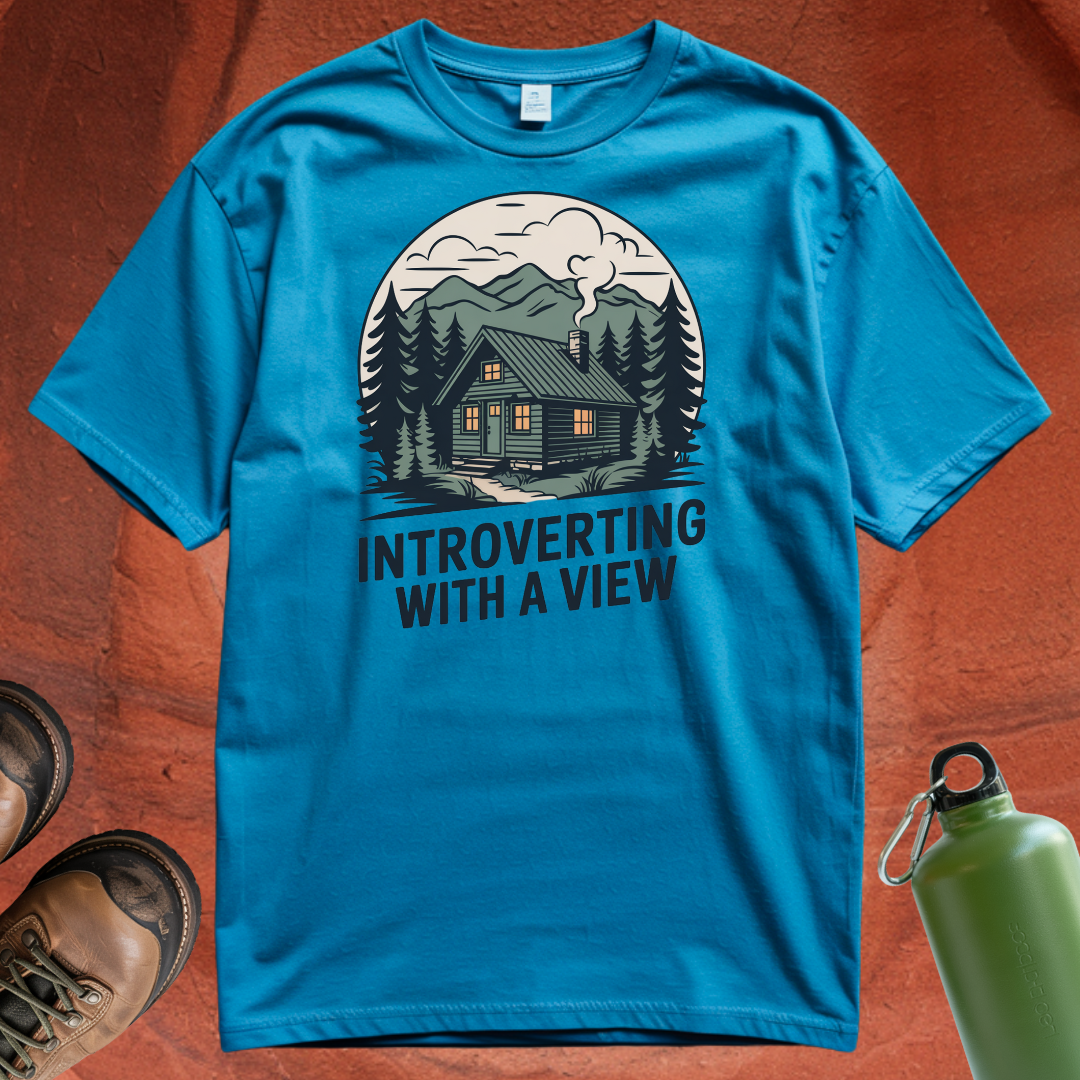 'Introverting with a View' - T Shirt