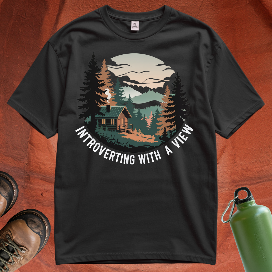 'Introverting with a View' - T Shirt