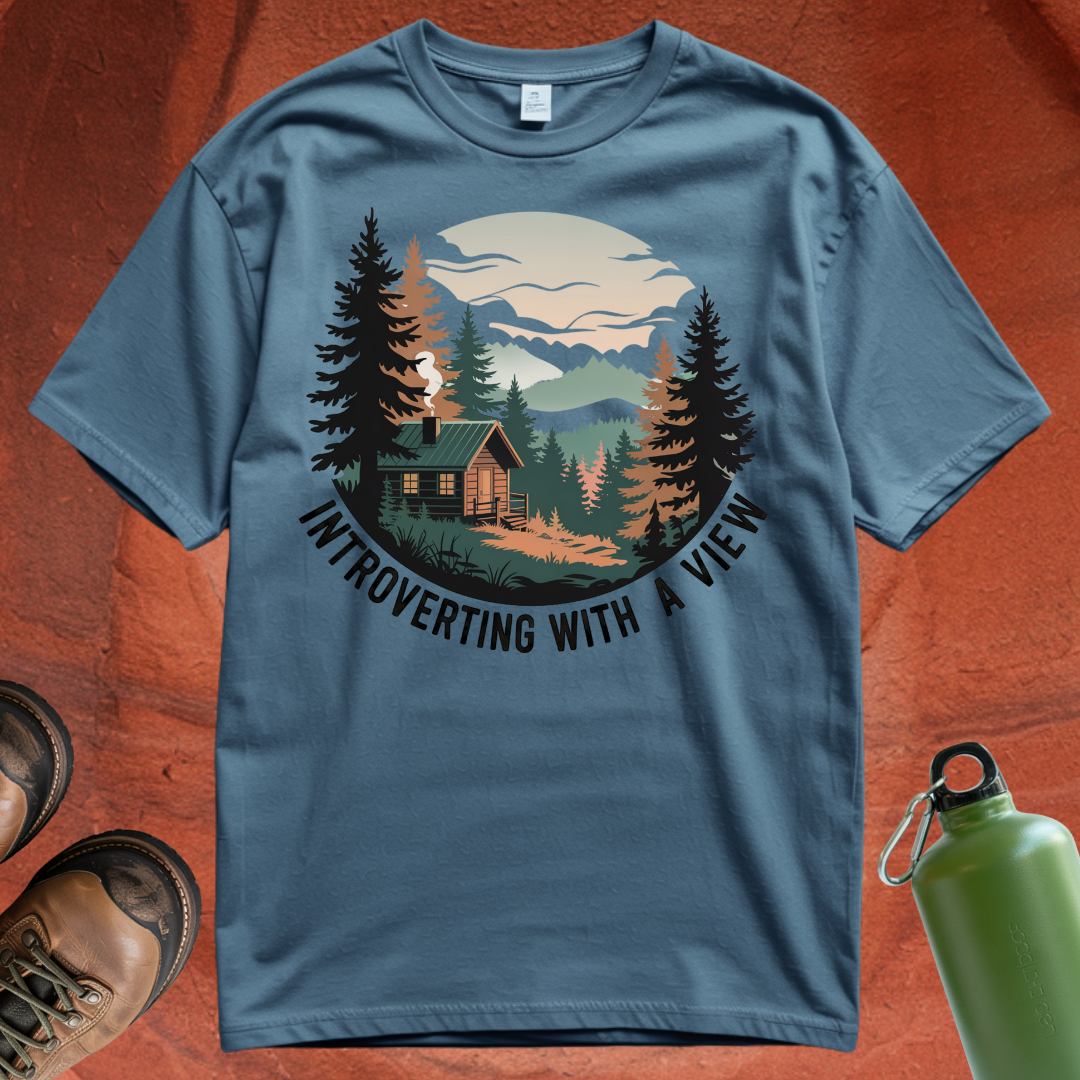 'Introverting with a View' - T Shirt