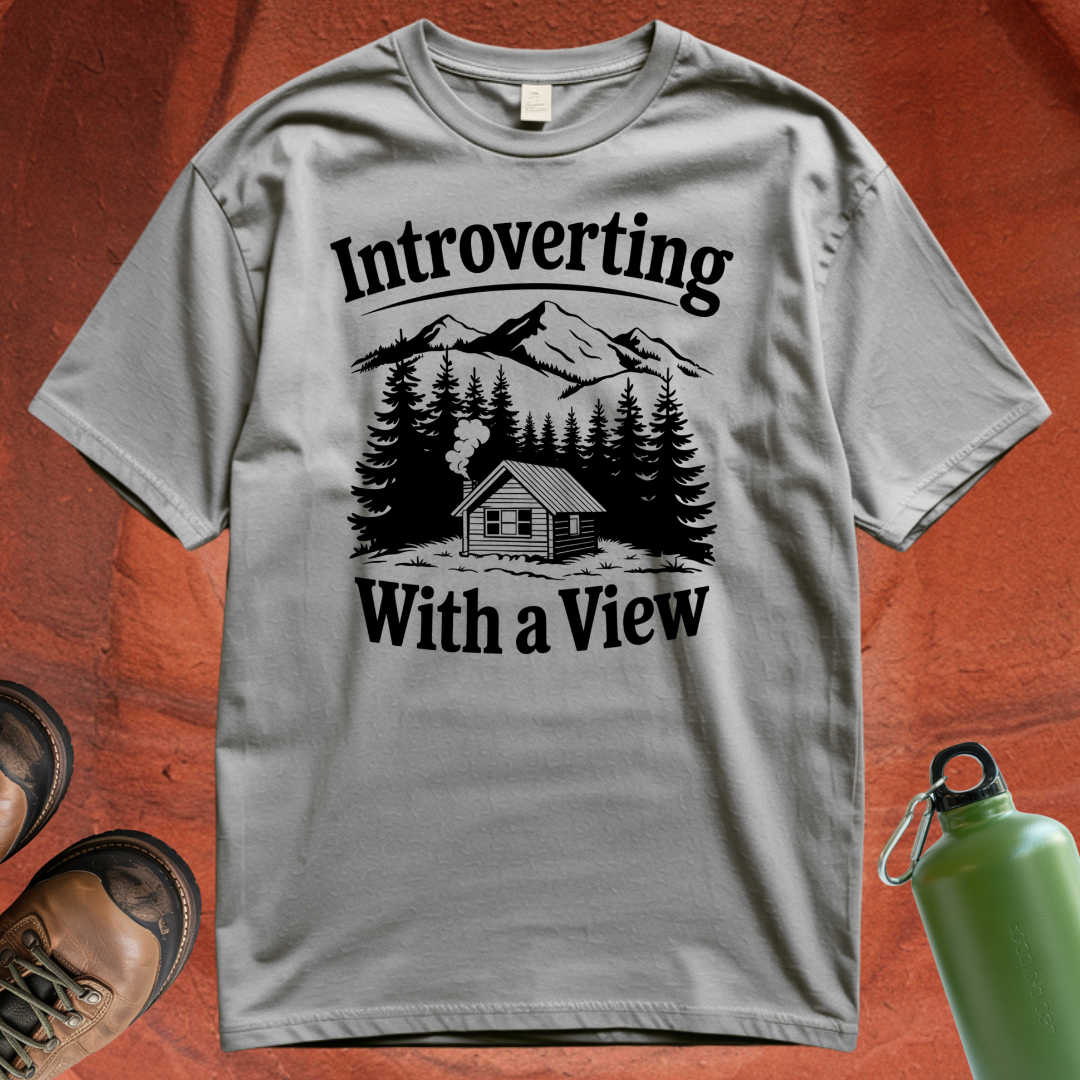 'Introverting with a View' - T Shirt