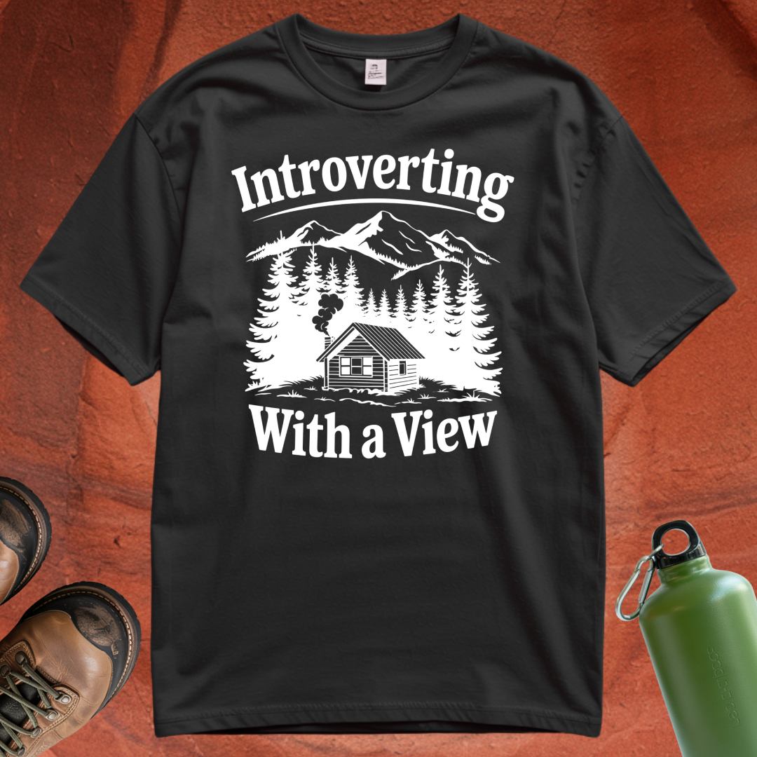 'Introverting with a View' - T Shirt