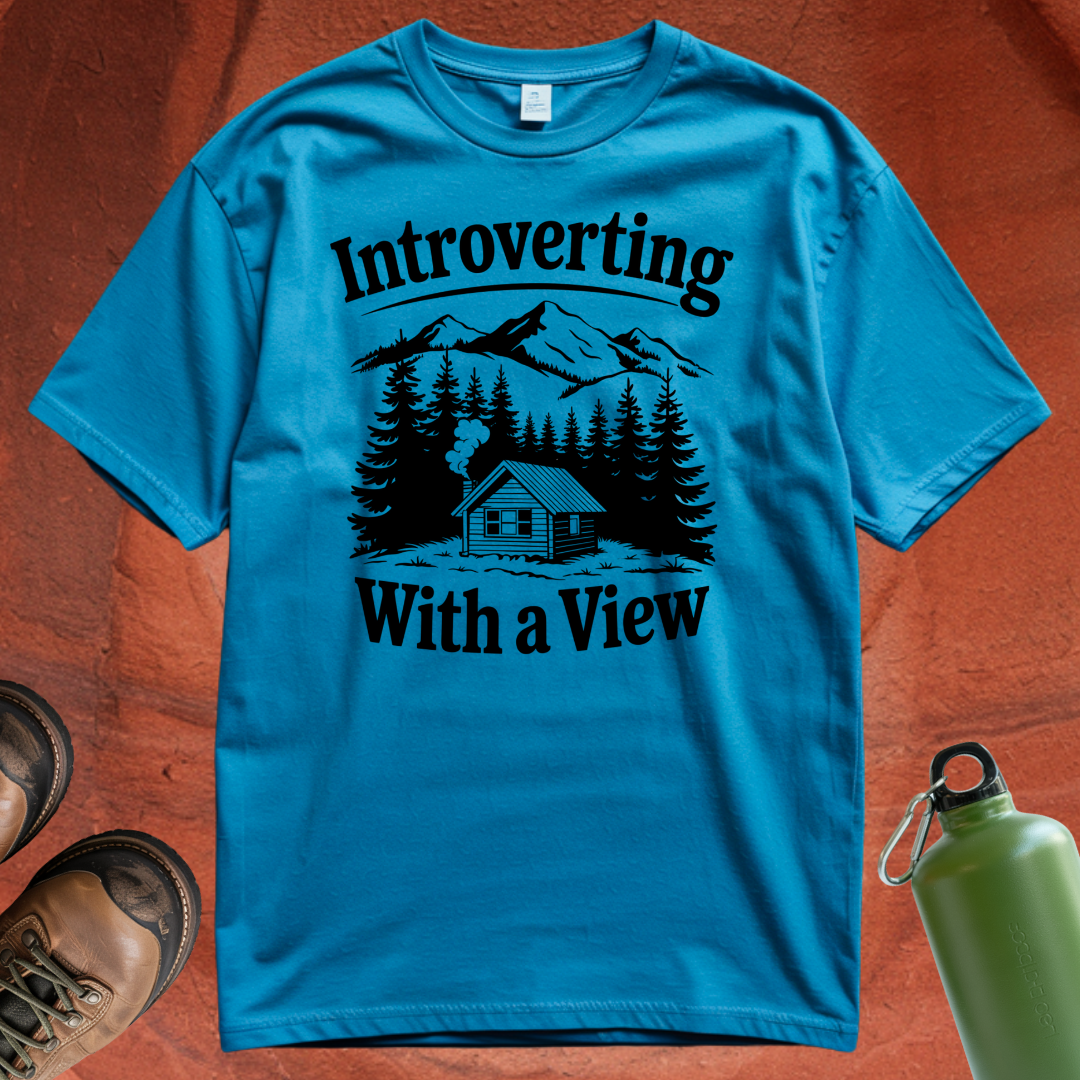 'Introverting with a View' - T Shirt