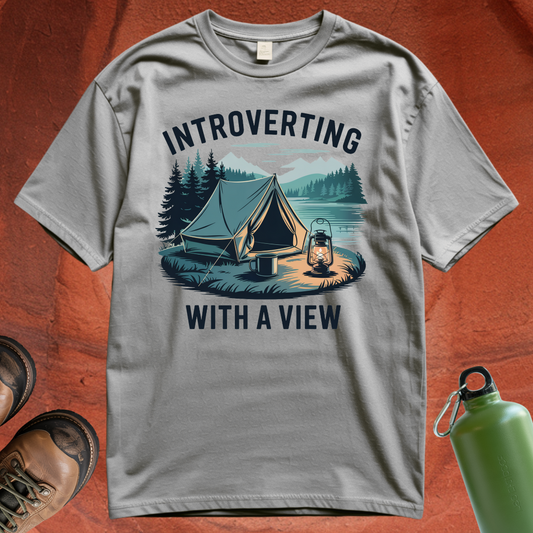 'Introverting with a View' - T Shirt