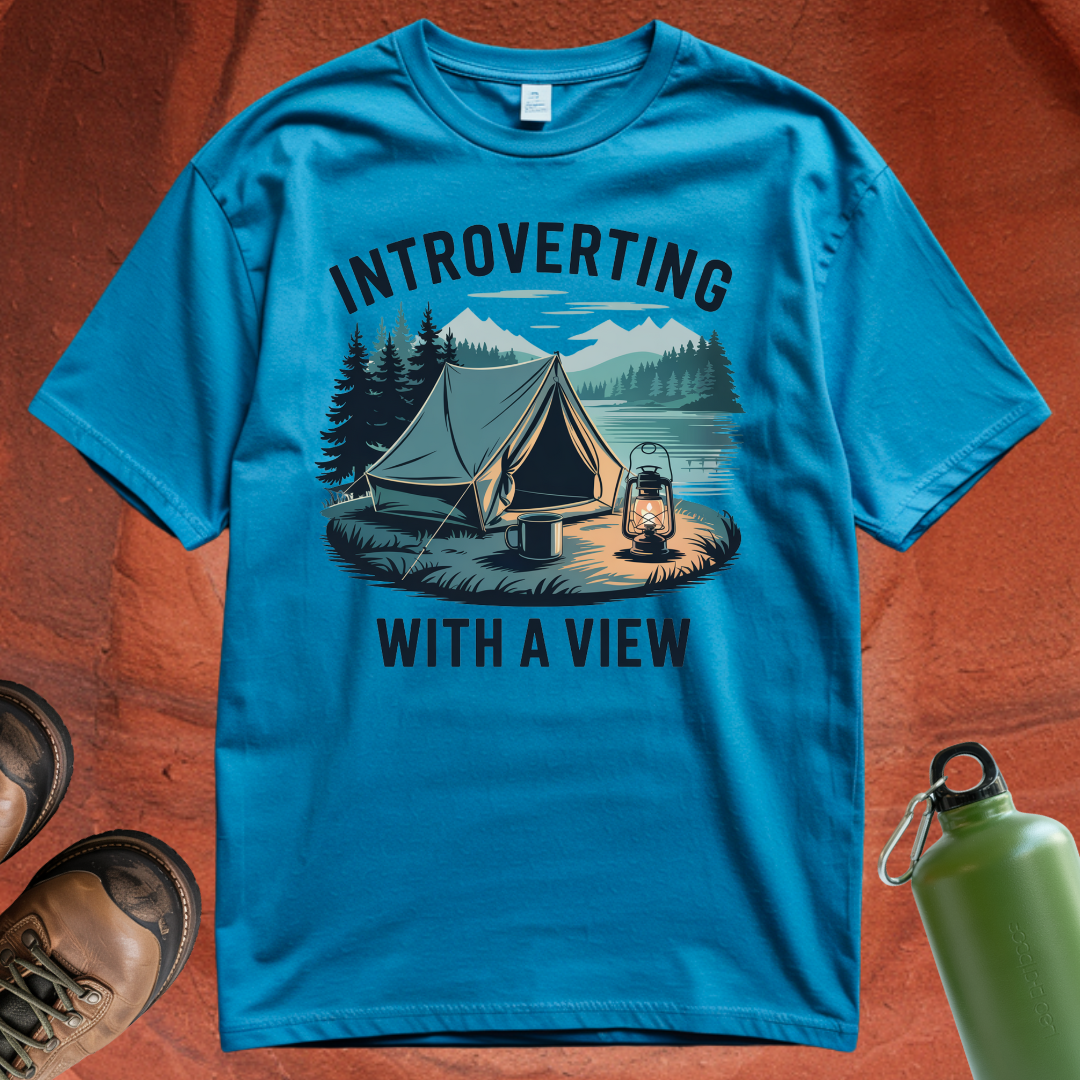 'Introverting with a View' - T Shirt