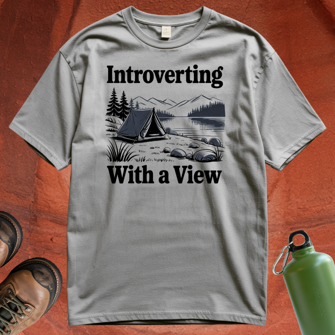 'Introverting with a View' - T Shirt