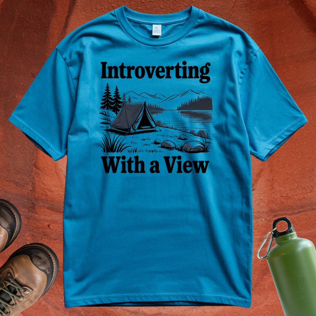 'Introverting with a View' - T Shirt