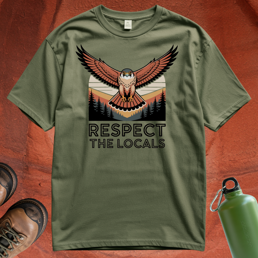 'Respect the Locals' - T Shirt