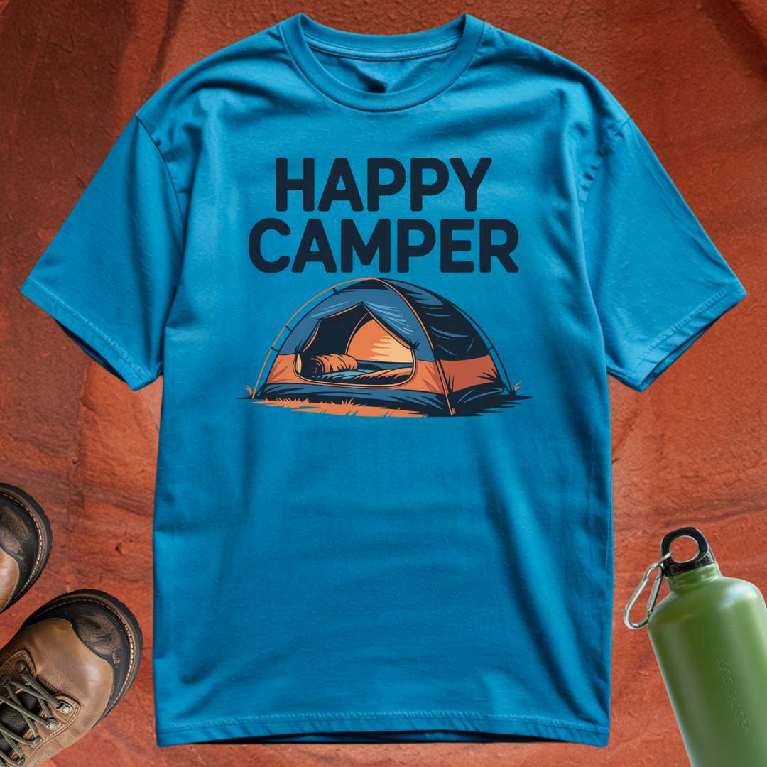 'Happy Camper' - T Shirt