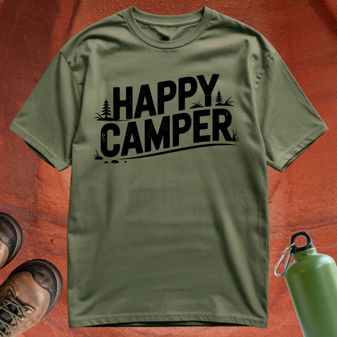 'Happy Camper' - T Shirt
