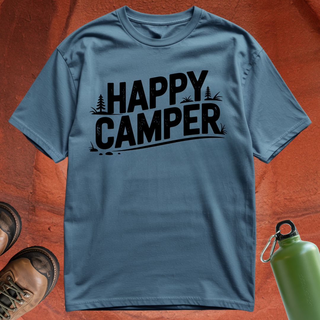 'Happy Camper' - T Shirt