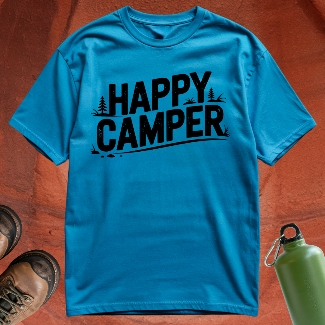 'Happy Camper' - T Shirt