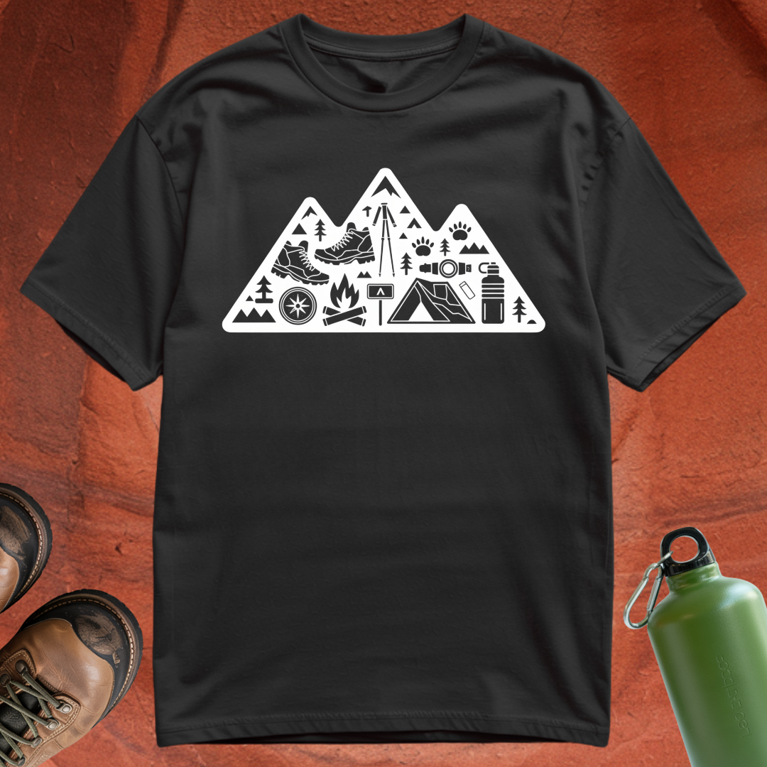 Mountain Collage - T Shirt