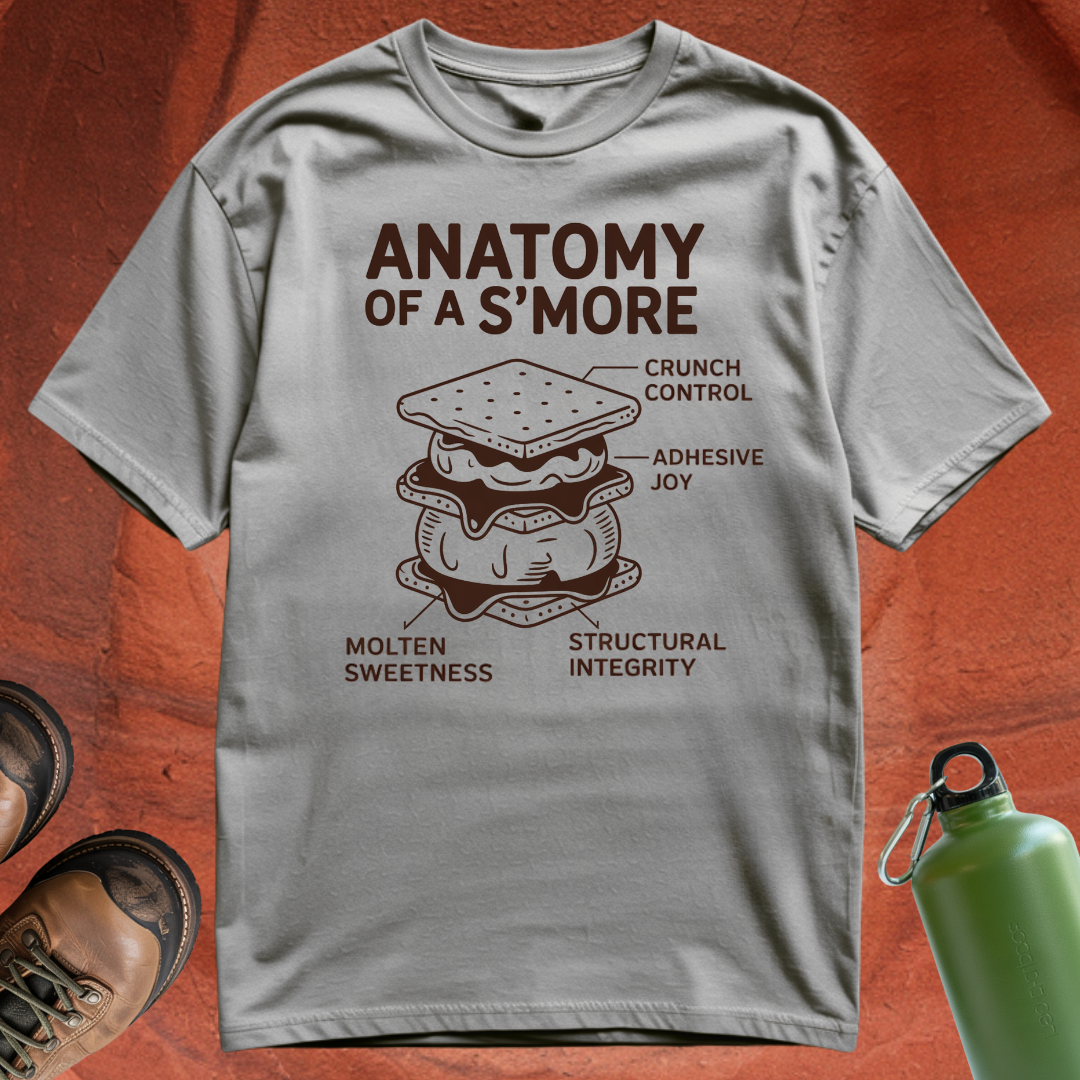 Anatomy of a S'more - T Shirt