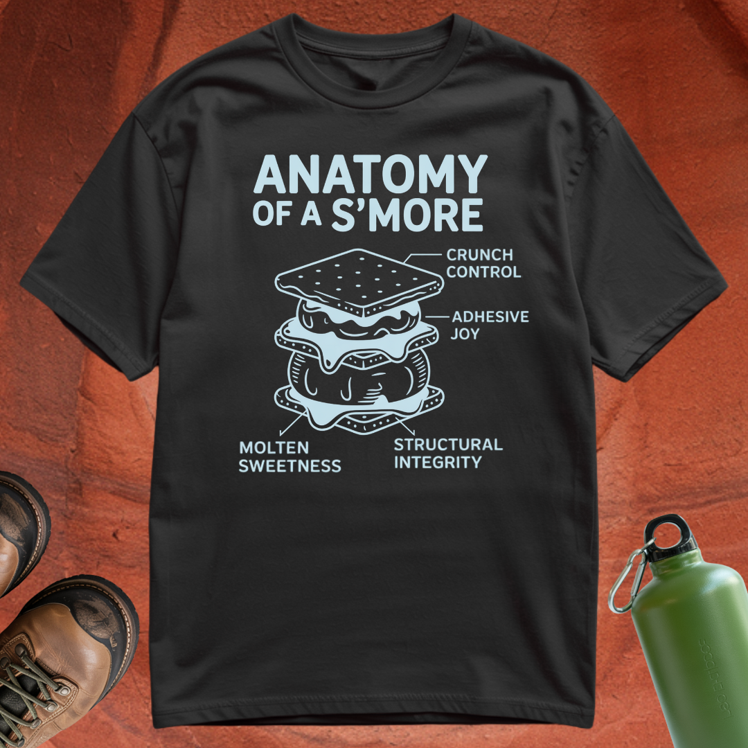 Anatomy of a S'more - T Shirt