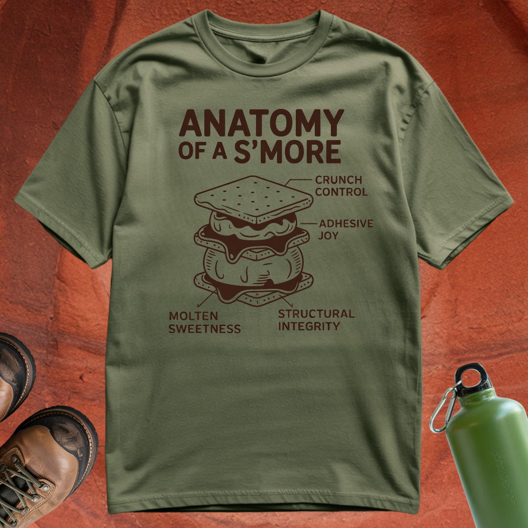 Anatomy of a S'more - T Shirt