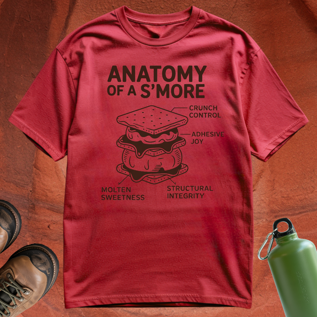 Anatomy of a S'more - T Shirt