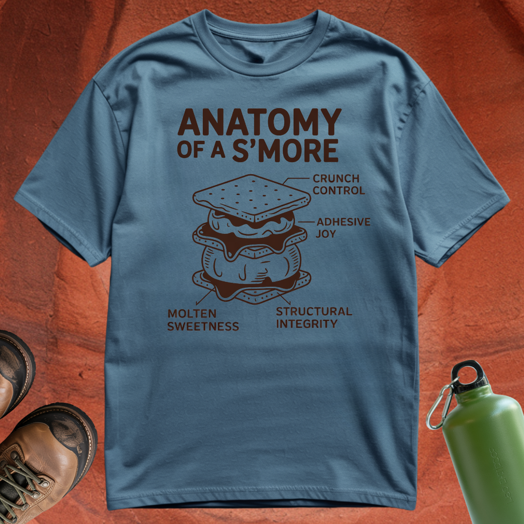 Anatomy of a S'more - T Shirt
