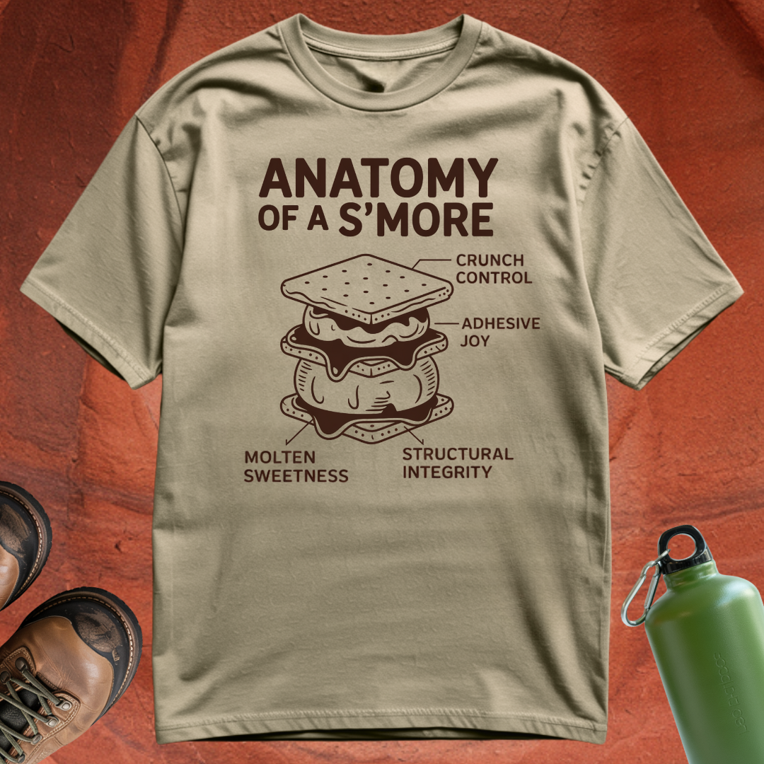 Anatomy of a S'more - T Shirt