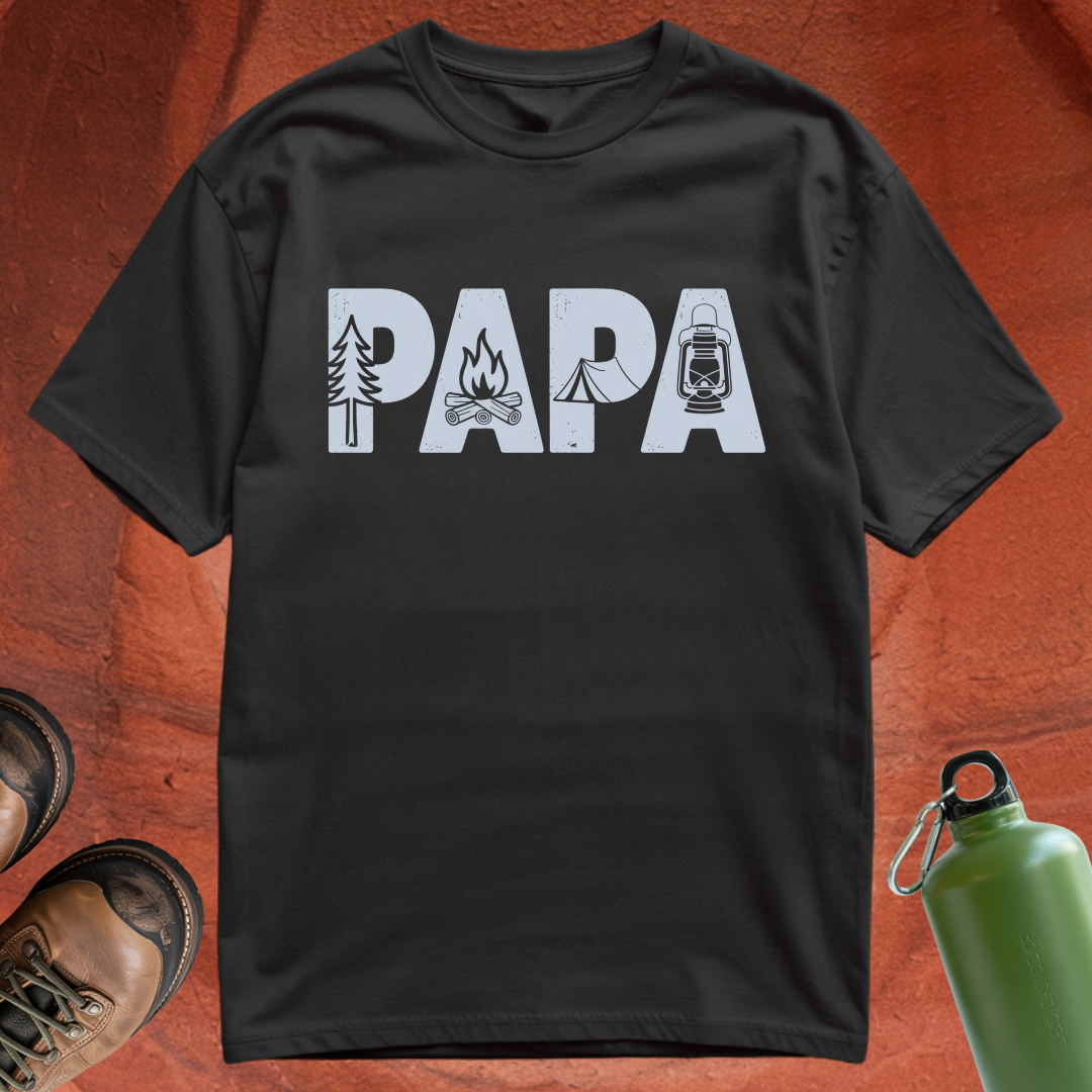 PAPA Camping - T Shirt