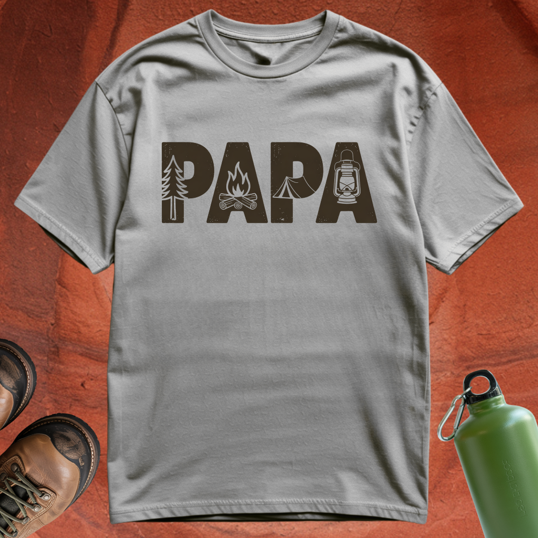PAPA Camping - T Shirt