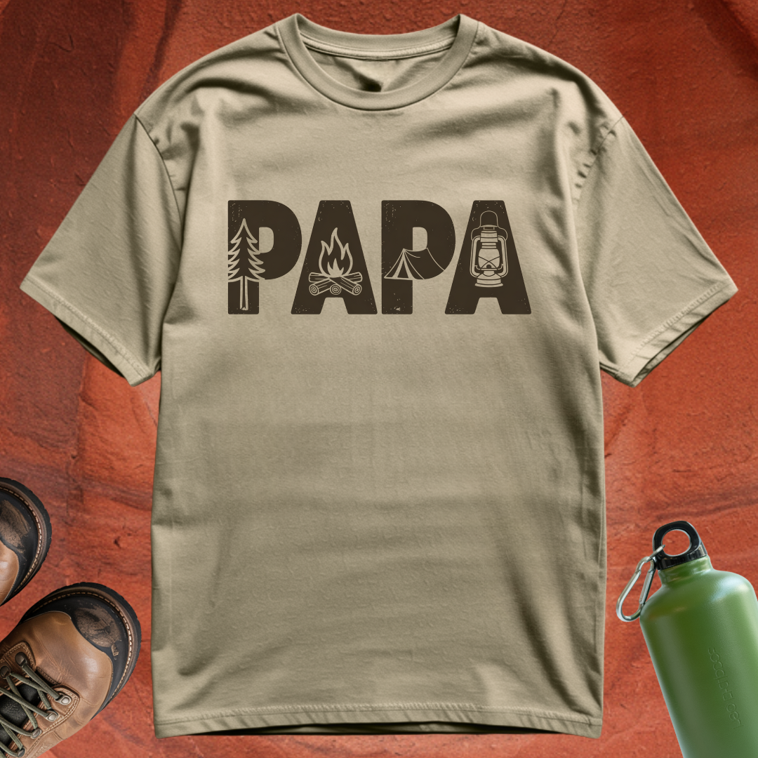 PAPA Camping - T Shirt