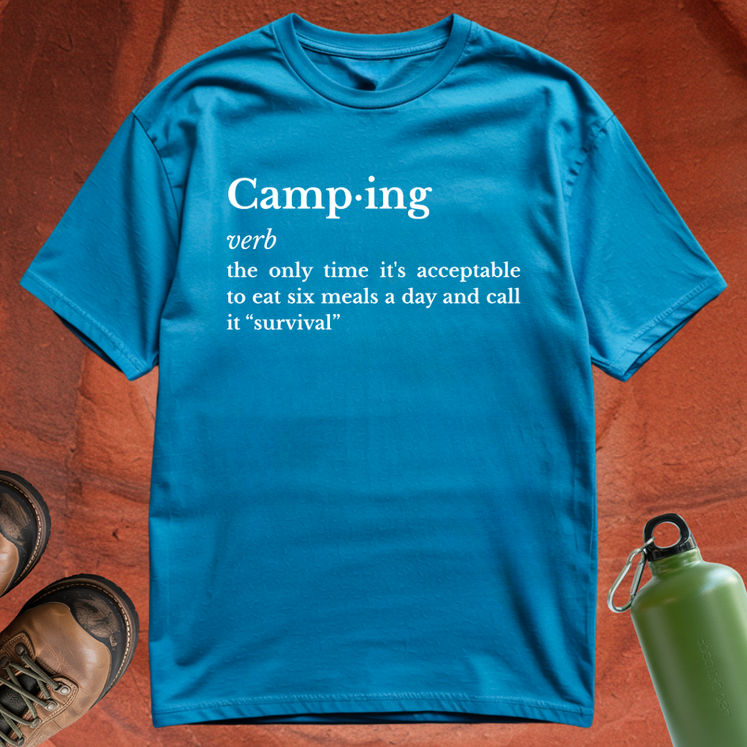 Camping Definition - T Shirt