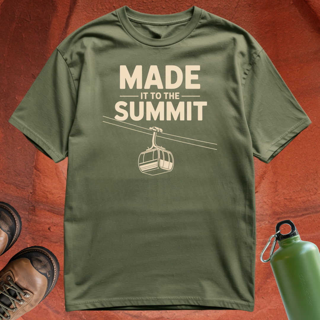 'Made it to the Summit' - T Shirt