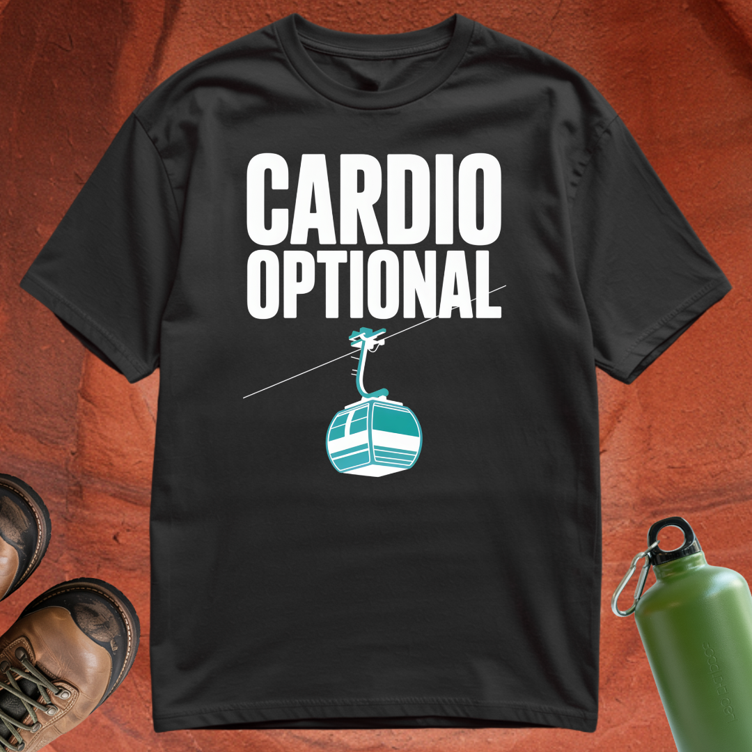 'Cardio Optional' - T Shirt