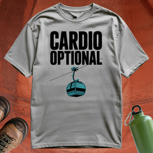 'Cardio Optional' - T Shirt