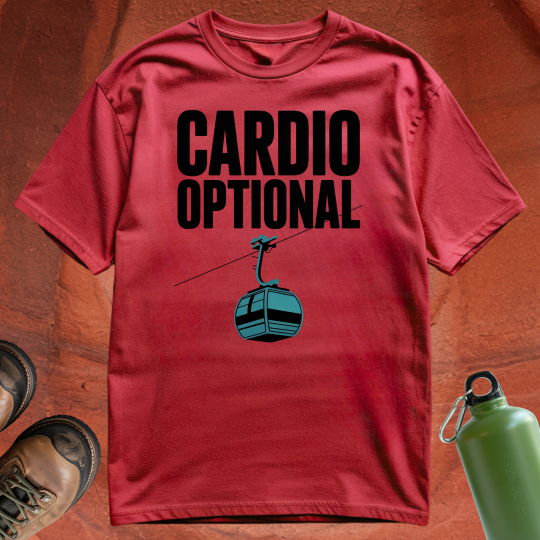 'Cardio Optional' - T Shirt