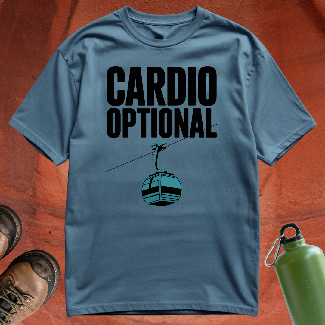 'Cardio Optional' - T Shirt