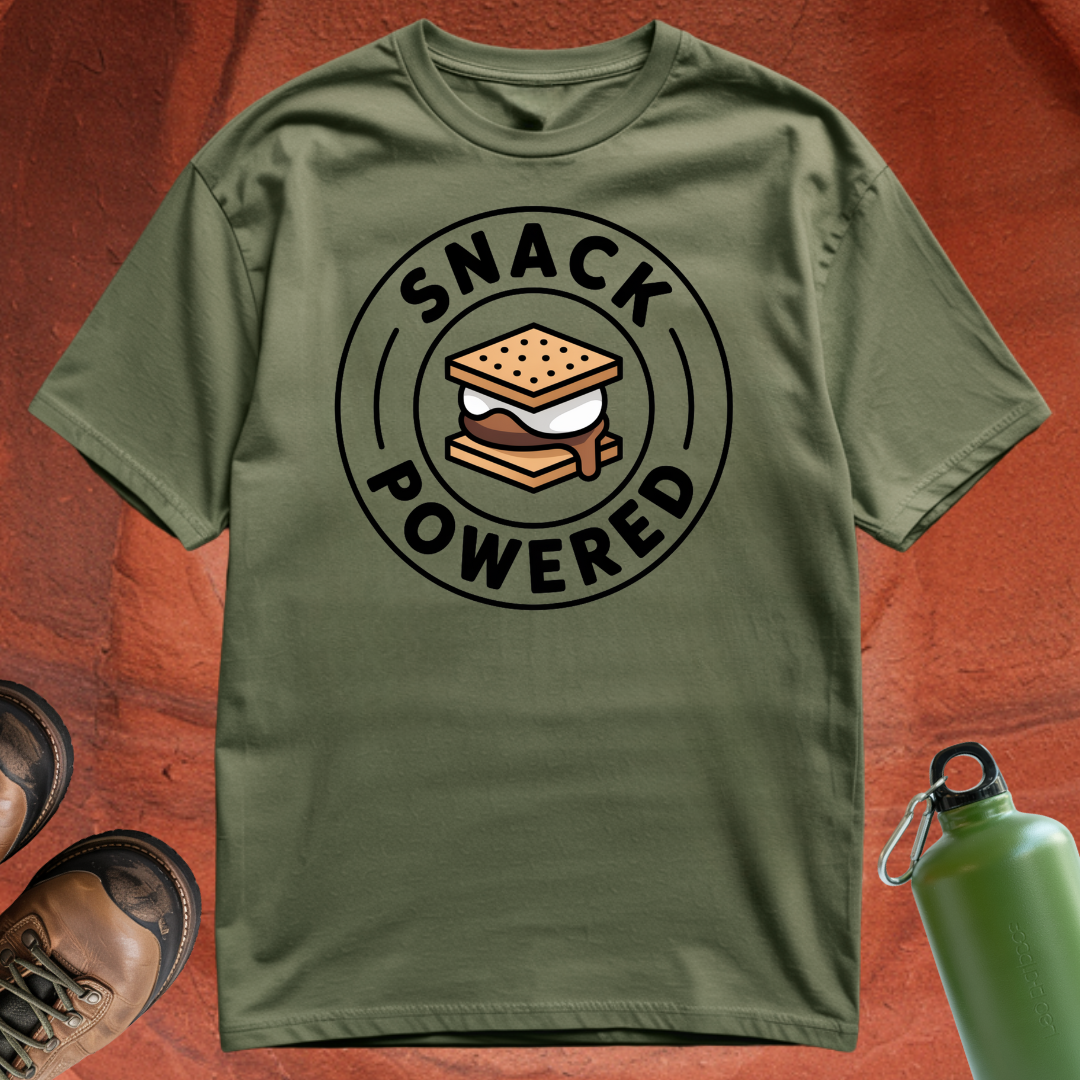 'Snack Powered' - T Shirt