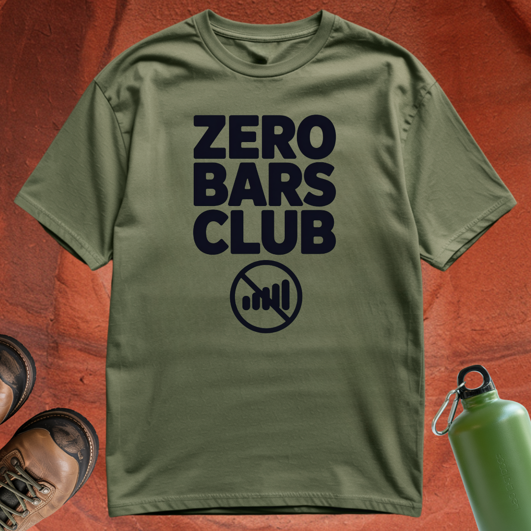 'Zero Bars Club' - T Shirt