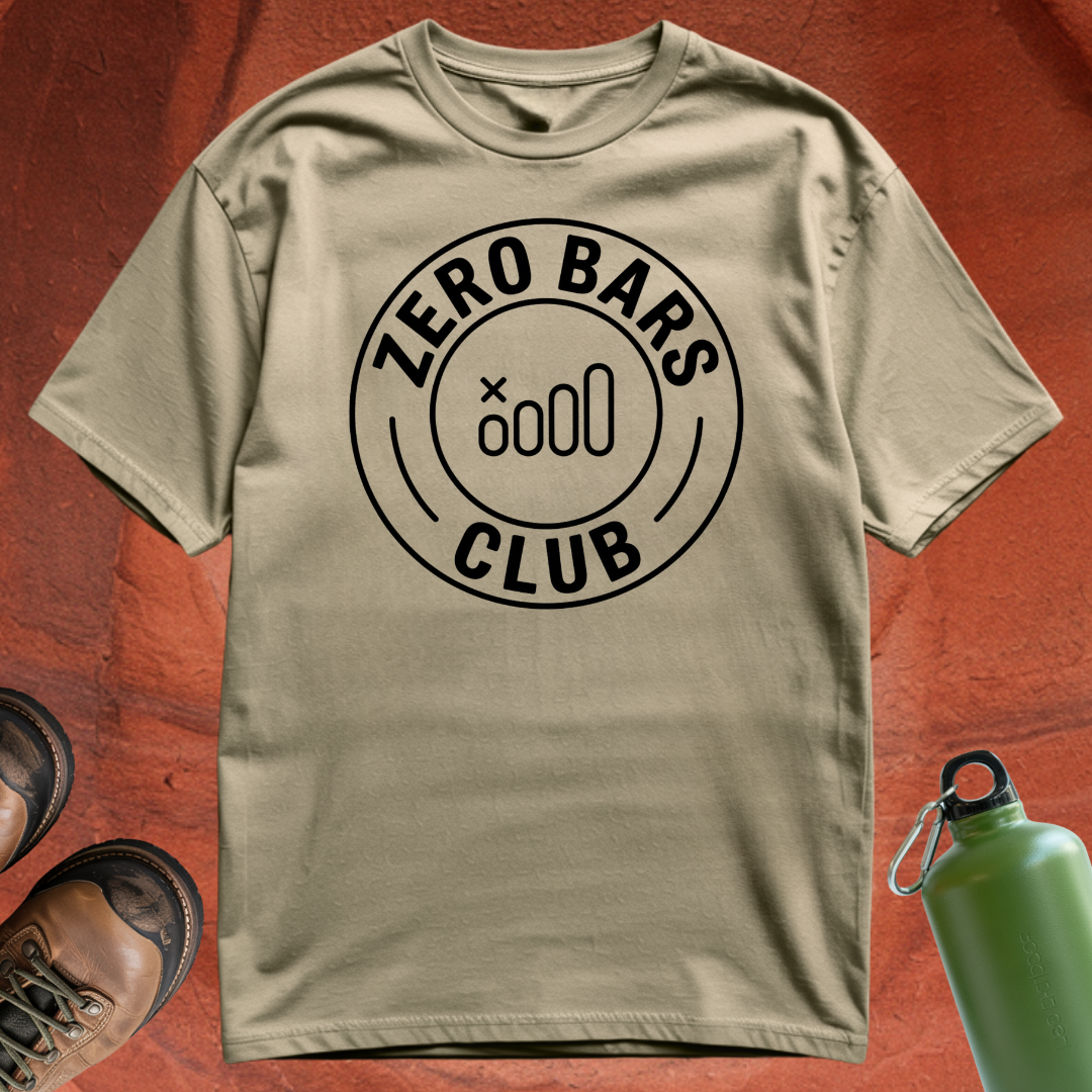 'Zero Bars Club' - T Shirt