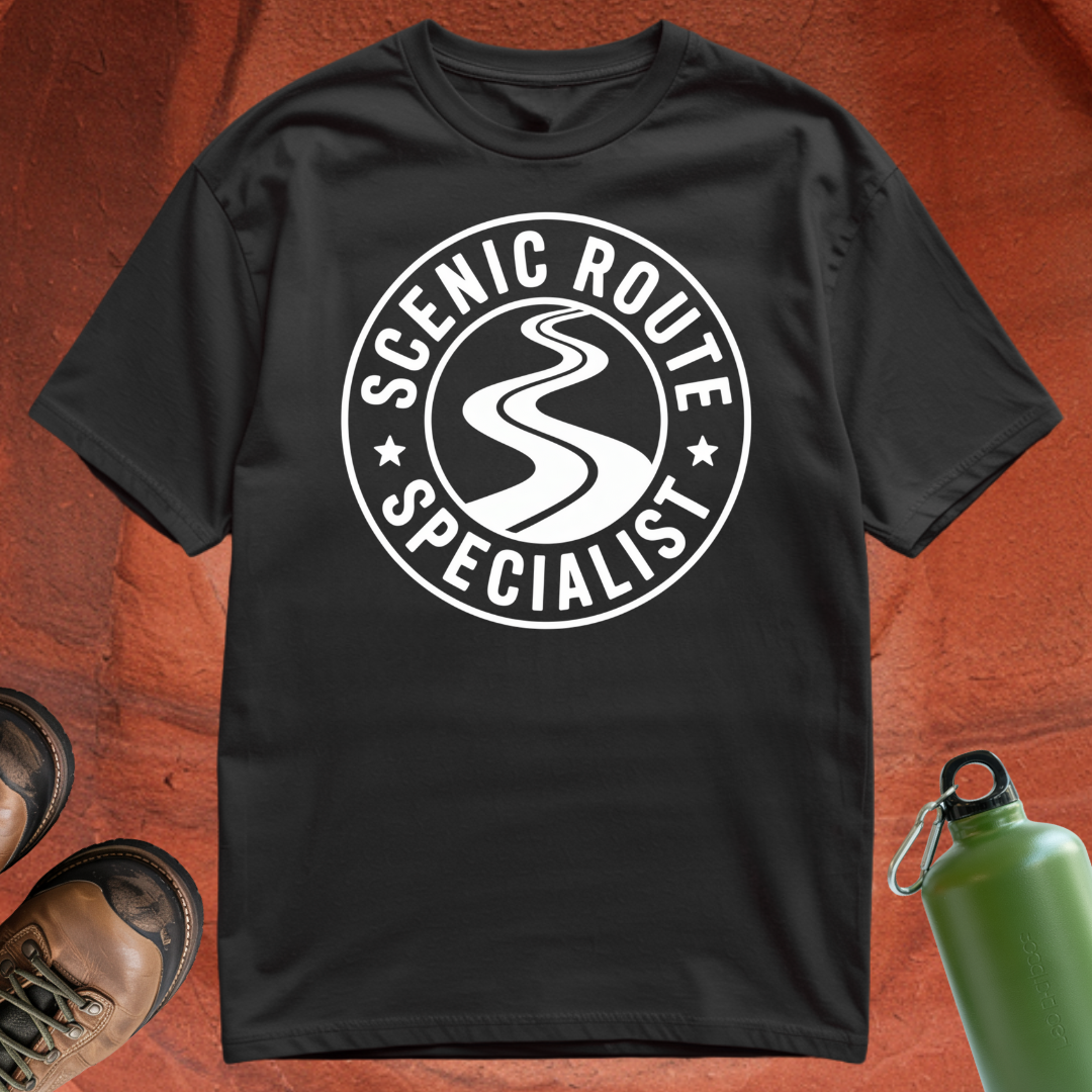 'Scenic Route Specialist' - T Shirt