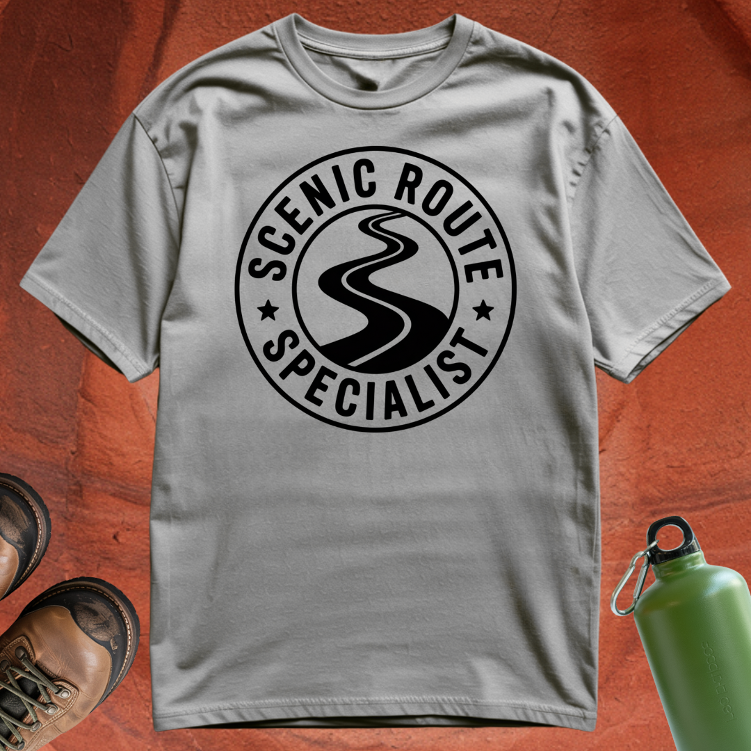 'Scenic Route Specialist' - T Shirt