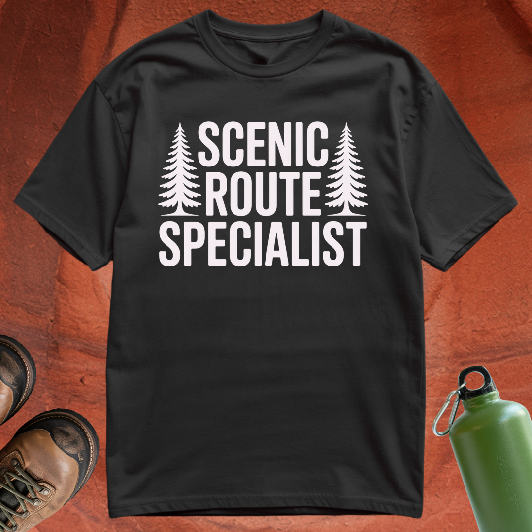 'Scenic Route Specialist' - T Shirt