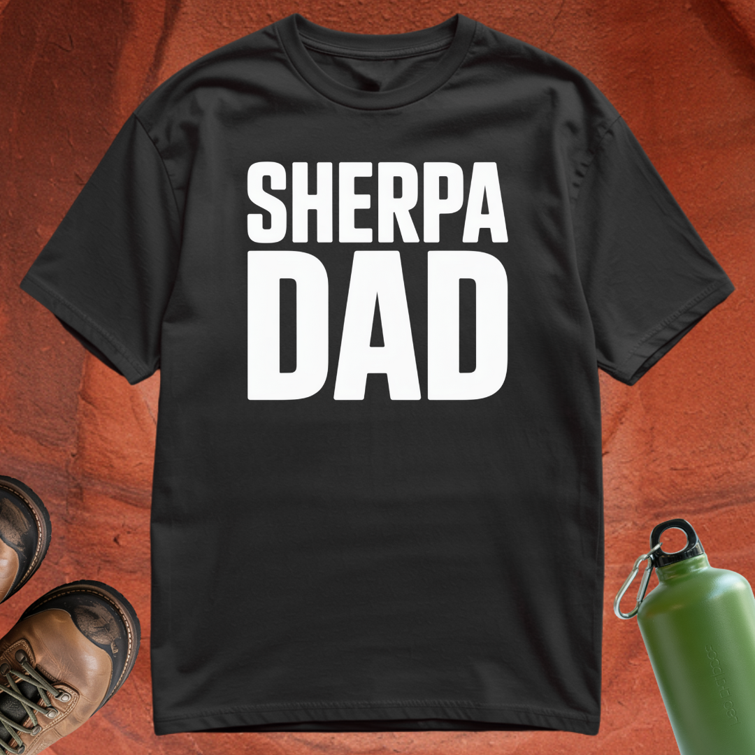 'Sherpa Dad' - T Shirt