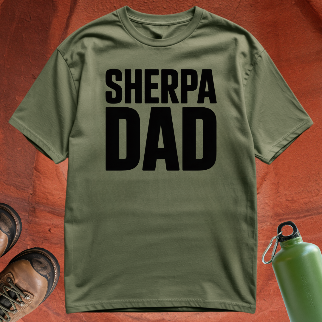 'Sherpa Dad' - T Shirt